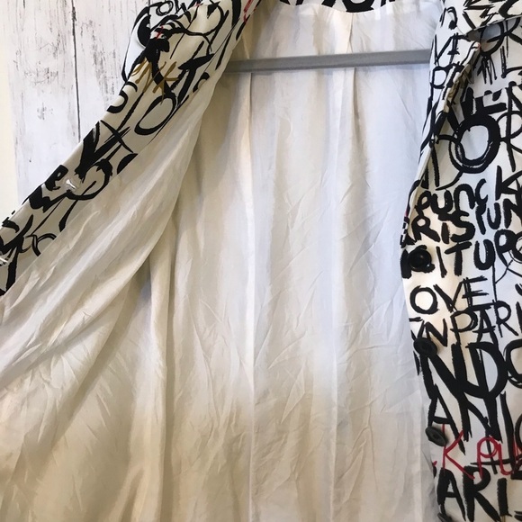 FORWEAR NEW YORK GRAFFITI Print Jacket Blazer - Picture 4 of 14